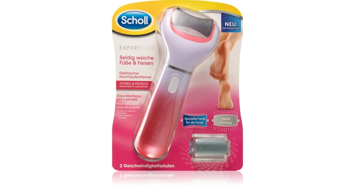 Scholl Velvet Smooth - Lima elettrica e testa extra ruvida