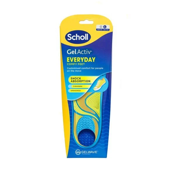 Scholl GelActiv Inserti per scarpe di tutti i giorni (soletta) 1 paio