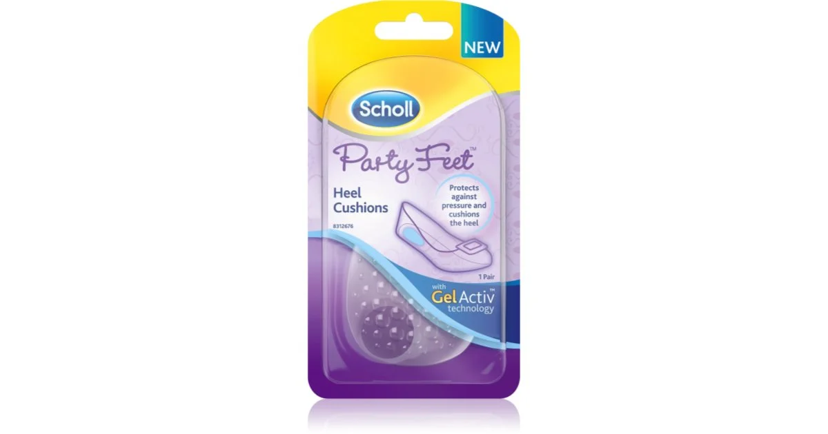 Scholl Cuscini GelActiv (cuscini per il tallone) 2 pezzi