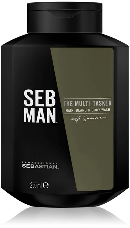 Sebastian Professional SEB MAN The Multi-tasker shampoo per i capelli, la barba e il corpo 250 ml