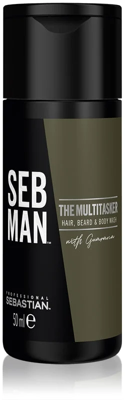 Sebastian Professional SEB MAN The Multi-tasker shampoo per i capelli, la barba e il corpo 50 ml