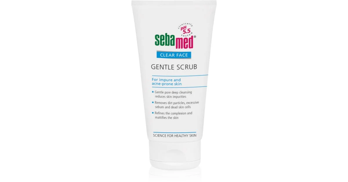 Sebamed Scrub Delicato Viso Trasparente - 150ml