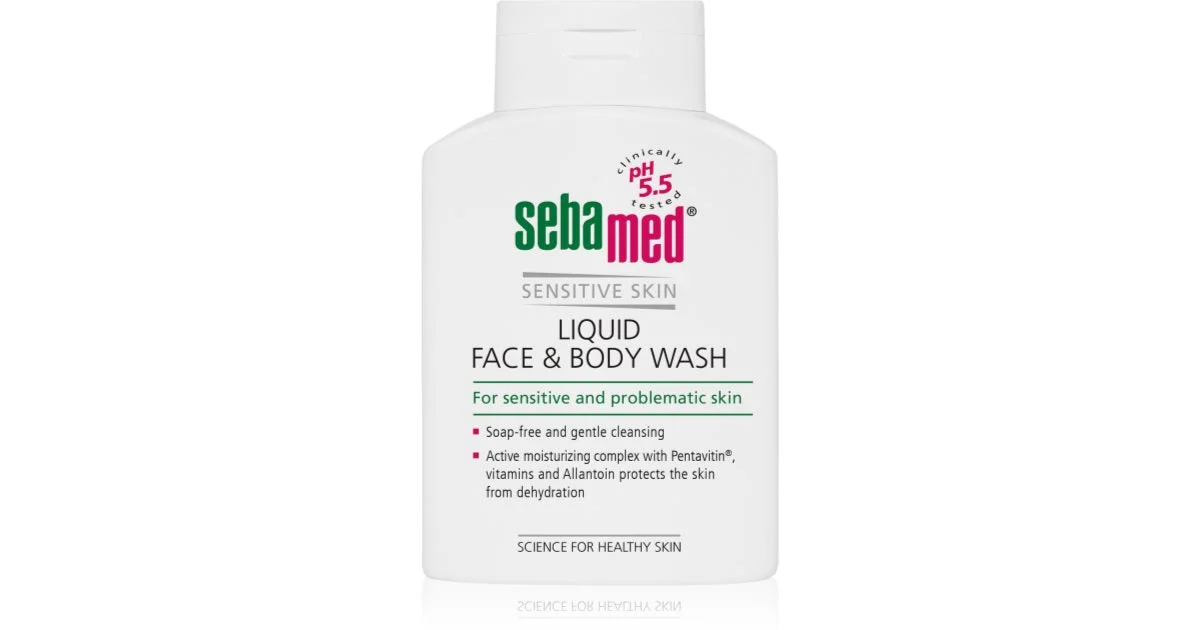 Sebamed Detergente Liquido Classico Viso & Corpo - 200ml