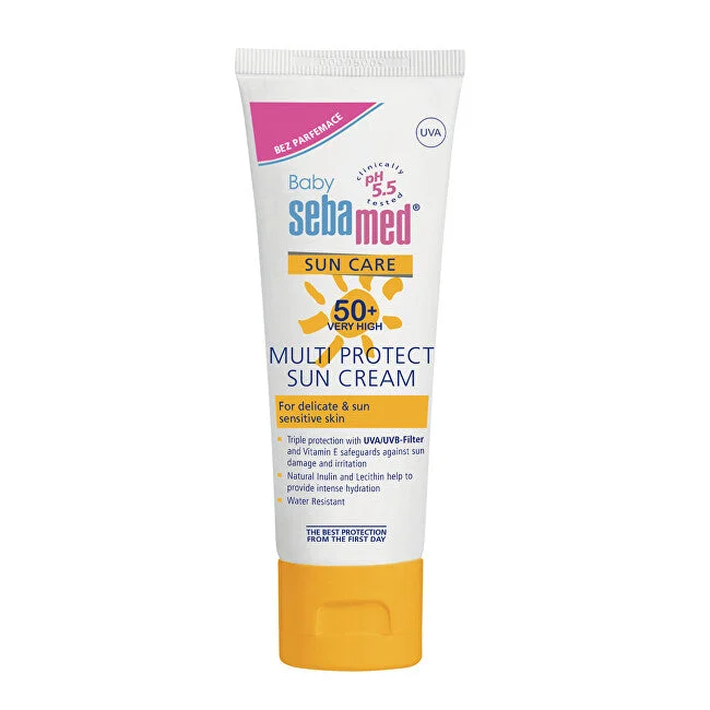 Sebamed Crema solare senza profumo 50+ Baby (Multi Protect) 75 ml