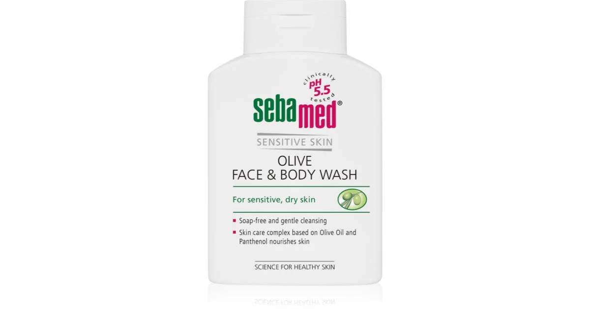 Sebamed Detergente Classico Oliva Viso & Corpo - 200ml