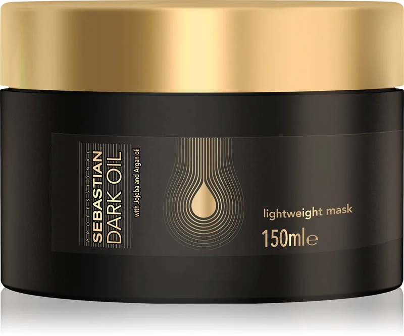 Sebastian Professional Dark Oil maschera nutriente per capelli brillanti e morbidi 150 ml