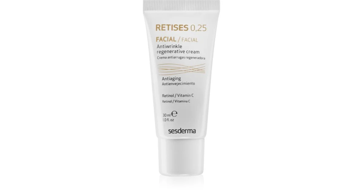 Sesderma Retises 0,25 Crema Anti-Rughe Rigenerante 30ml