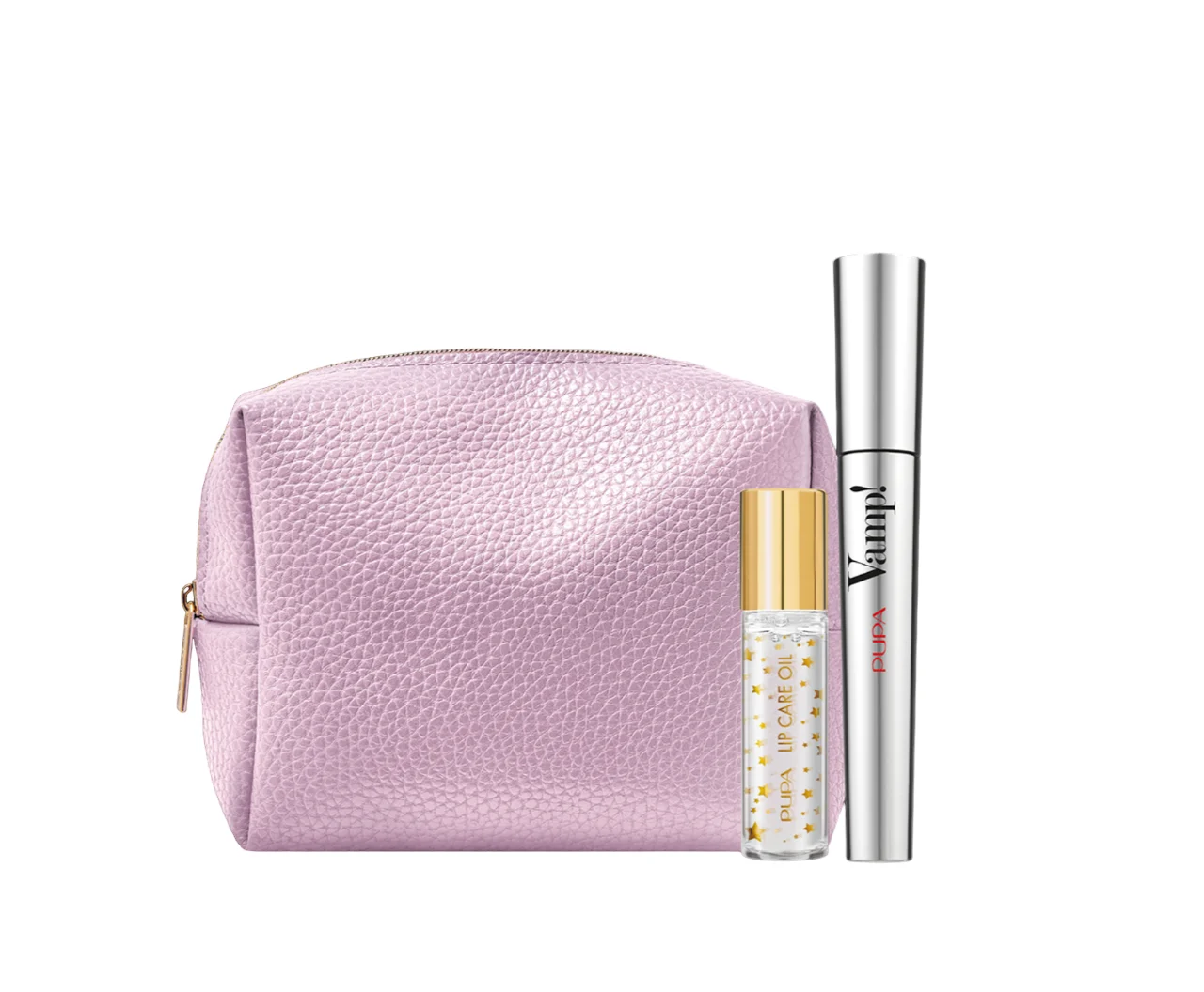 Kit Vamp! Set Pupa: Vamp! Extra Volume Mascara nero 9 ml + Vamp! Olio nutriente per le labbra 9,5 ml