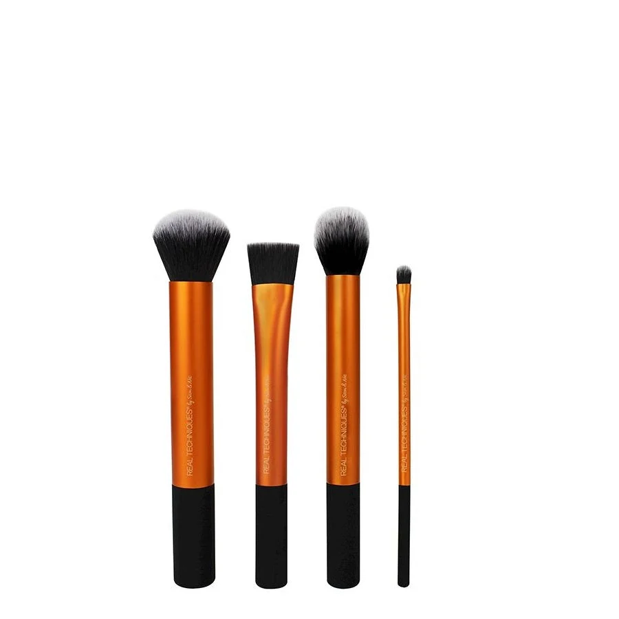 Set Real Techniques: Base impeccabile, pennello blush, base 205 + impeccabile, pennello correttore, base 201 + impeccabile, pennello polvere, 206 + tecniche reali, pennello fondotinta
