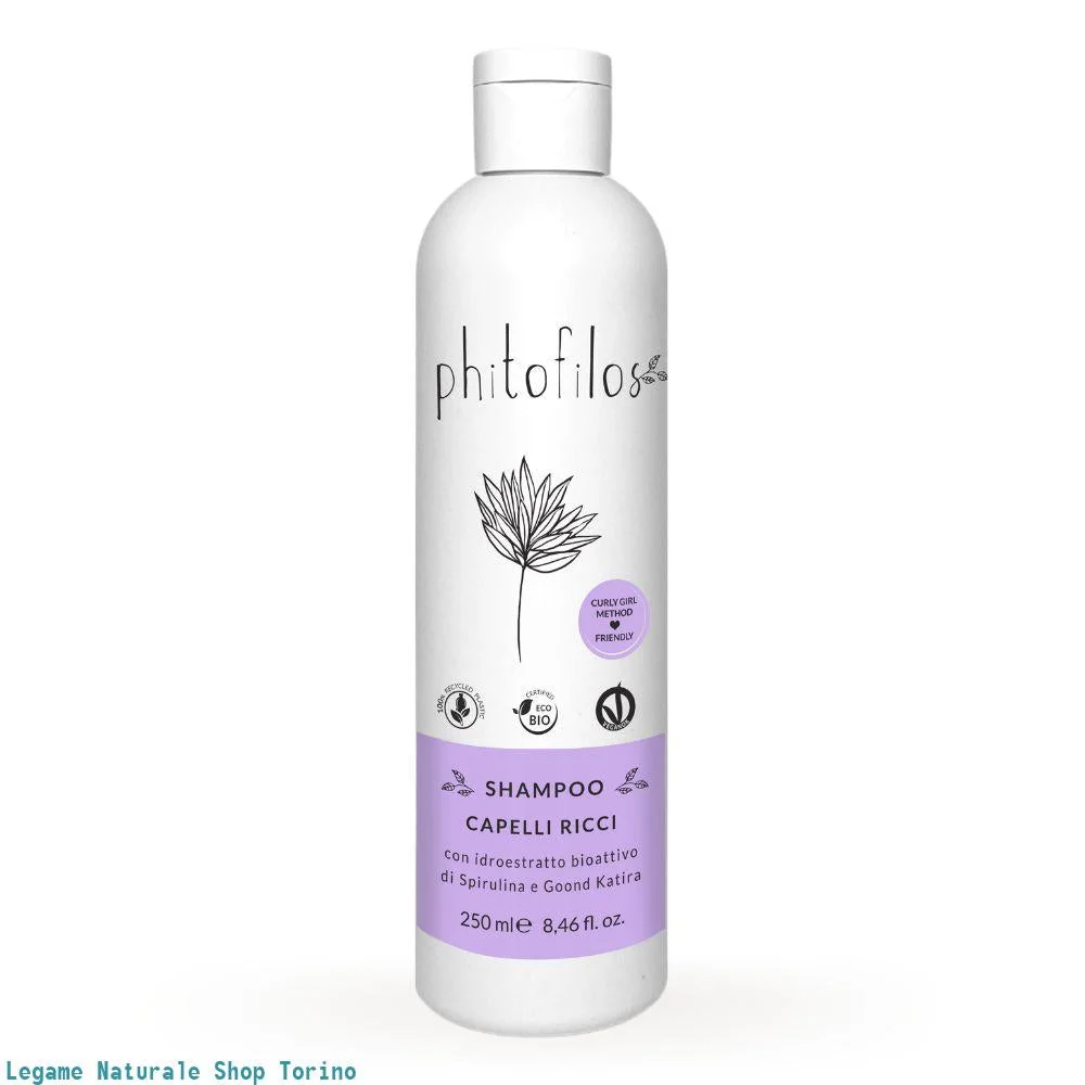 Phitofilos Shampoo Capelli Ricci, 250 ml