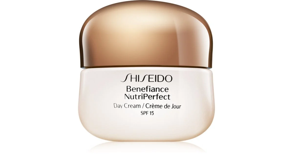 Shiseido NutriPerfect Benefiance - Crema Nutriente Giornaliera SPF15 - 50ml