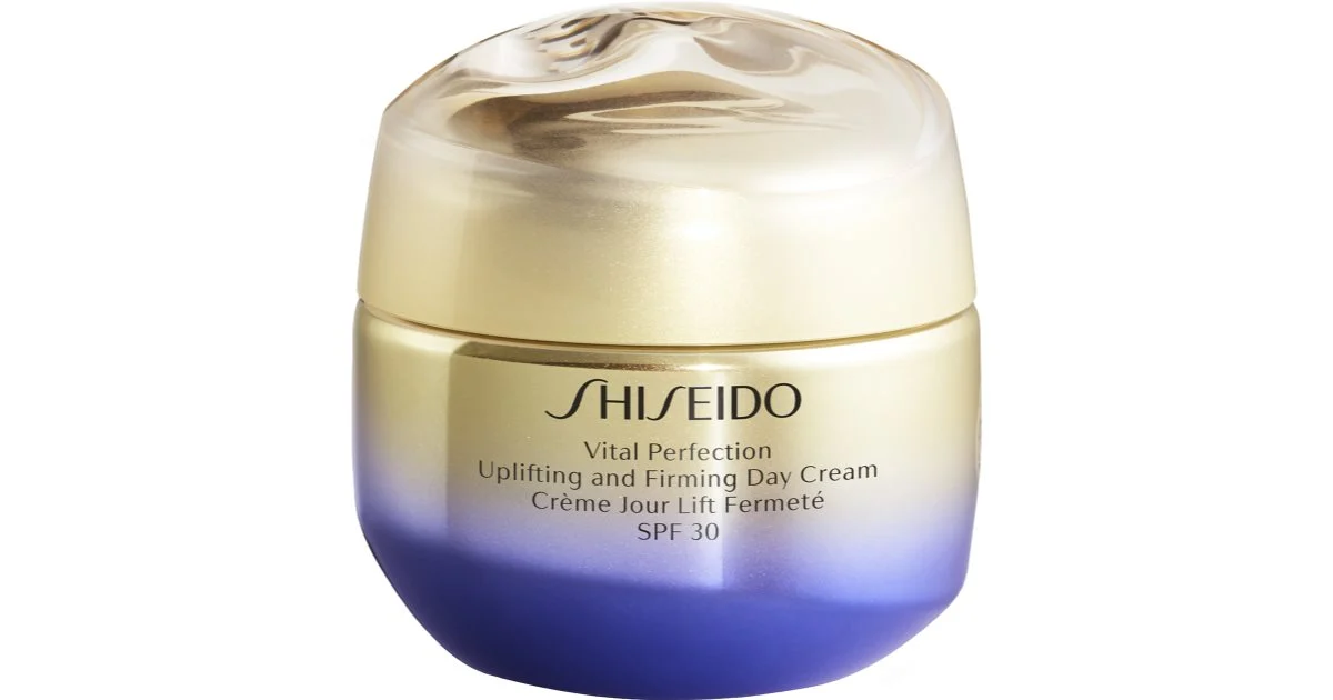 Shiseido Vital Perfection Uplifting and Firming Cream SPF 30 - Crema quotidiana per la pelle Edificante e Rassodante - 50 ml