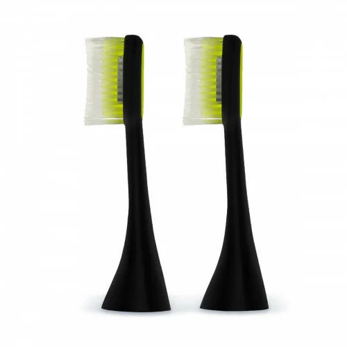 Silk'n Testine di ricambio per spazzolino da denti ToothWave Soft Large nero 2 pezzi