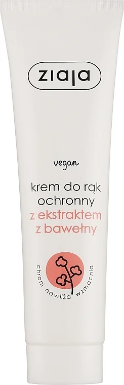 Crema mani, con estratto di cotone