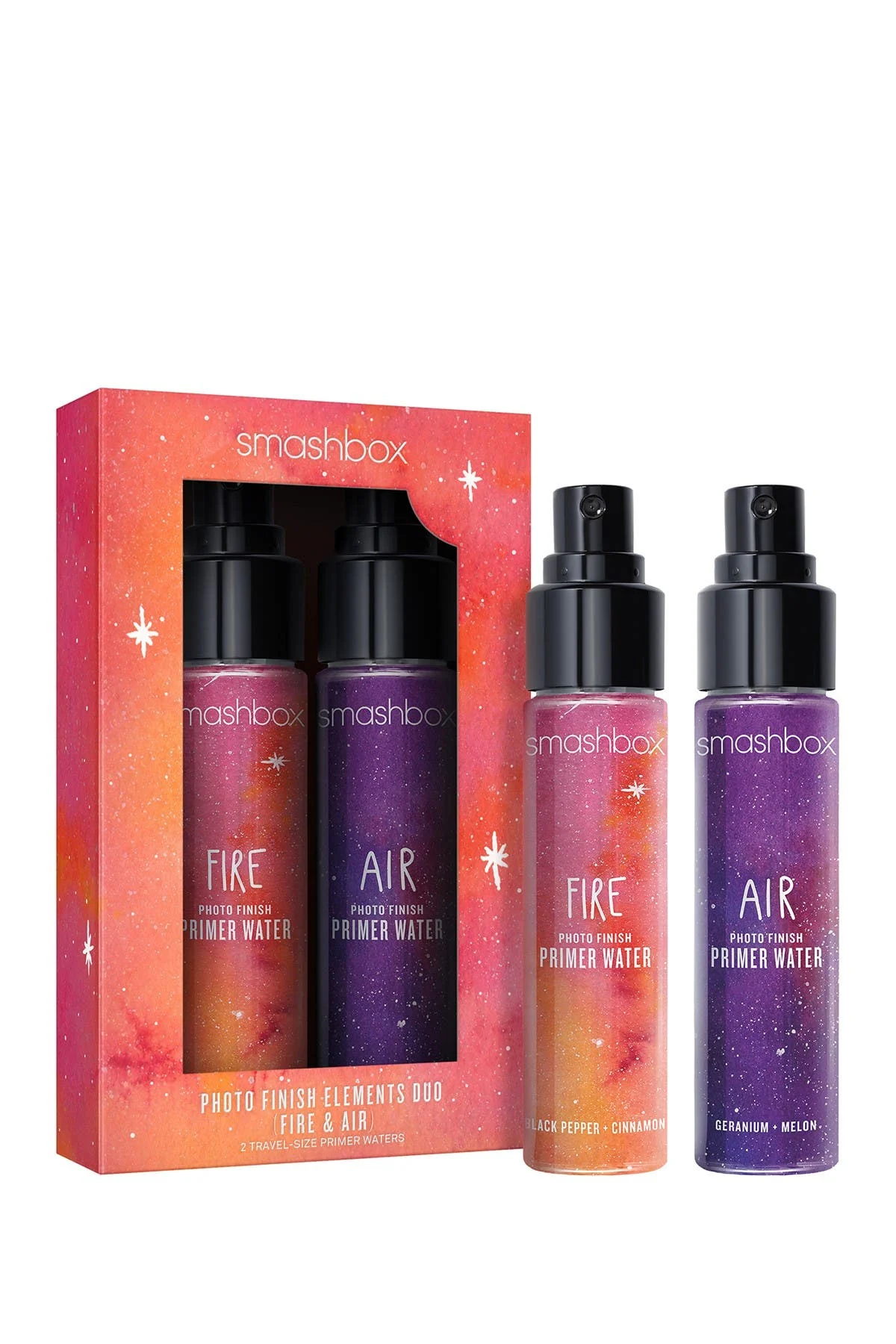 Set Duo Smashbox Cosmic Celebration Water Fire & Air Liquid Primer 2 pezzi 30 ml