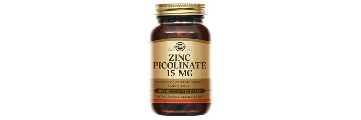 Solgar Zinco Picolinato 15mg Difese immunitarie 100 capsule