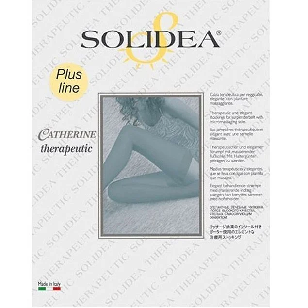 Solidea Catherine Ccl2 Plus Punta Chiusa Calze 25 32mmHg Natur L