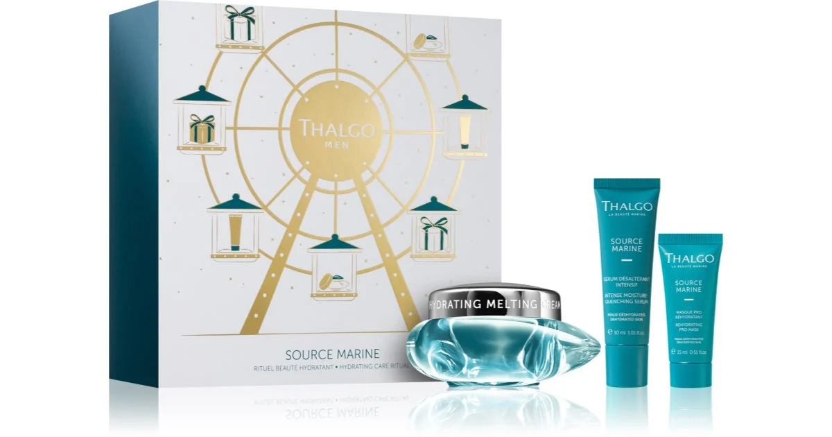 Thalgo Source Marine set regalo di Natale per un'idratazione intensa della pelle da donna