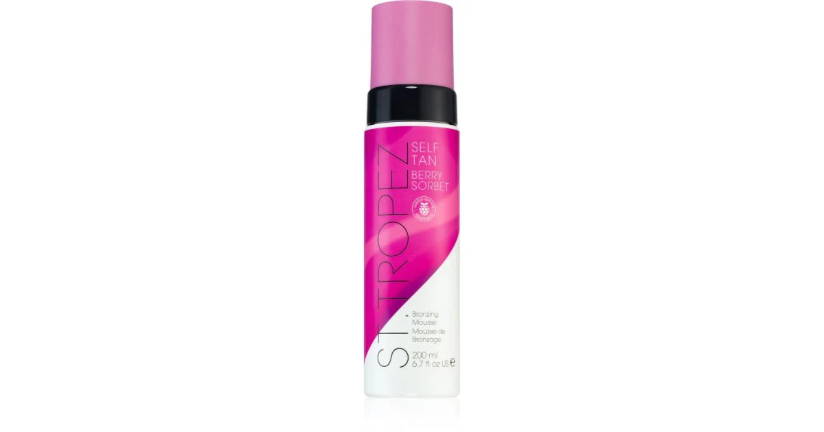 Mousse abbronzante autoabbronzante Sorbetto ai frutti di bosco (mousse abbronzante autoabbronzante) 200 ml
