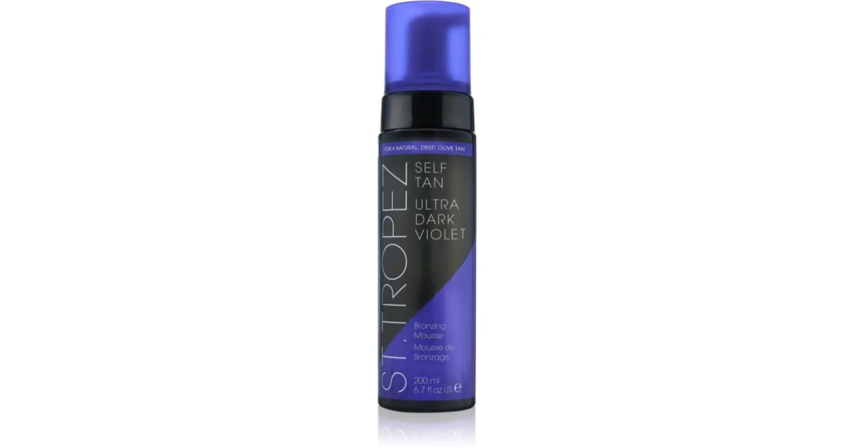 St.tropez Mousse Abbronzante Autoabbronzante Ultra Scura Viola - 200ml