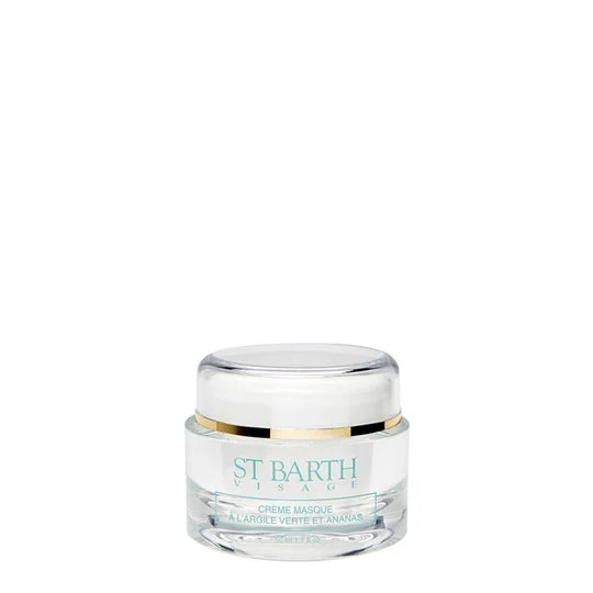 Maschera in Crema St. Barth con Argilla Verde e Ananas