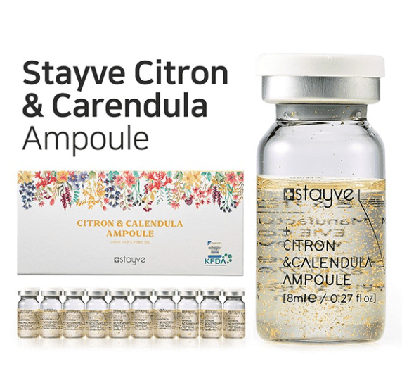 Stayve Citron & Calendula - Riparatore - 1 Scatola (10 Fiale)