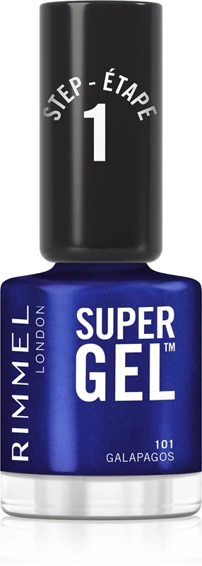 Rimmel Super smalto gel per unghie senza lampada UV/LED colore 101 Galapagos 12 ml