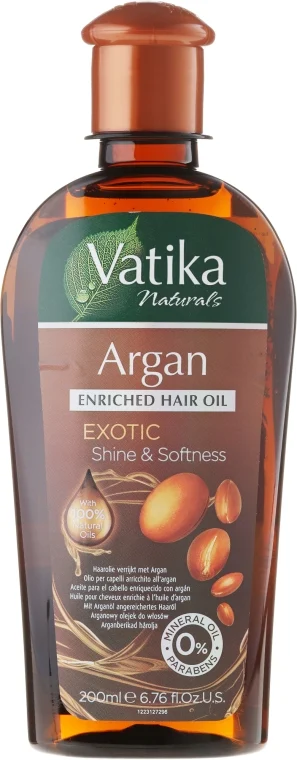 Olio di argan per capelli