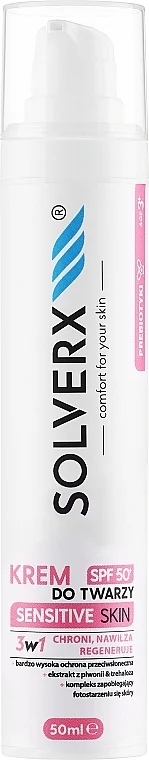 Crema solare viso, SPF 50