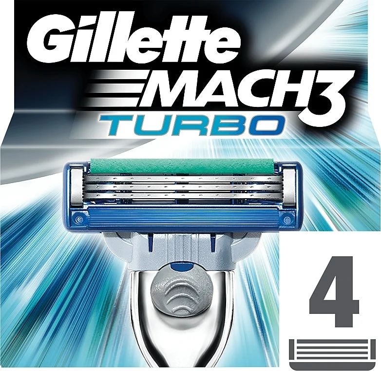 Gillette Mach 3 Turbo Machine 1 Ricambio