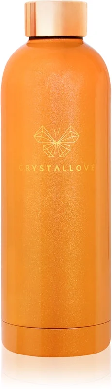 Crystallove Thermal Water bottiglia per l'acqua Peach Fuzz 500 ml