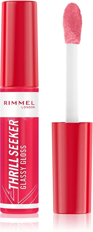 Rimmel Thrill Seeker Glassy Gloss lucidalabbra volumizzante colore 600 Berry Glace 10 ml