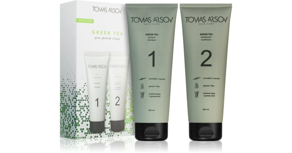Tomas arsov Scatola natalizia tè verde