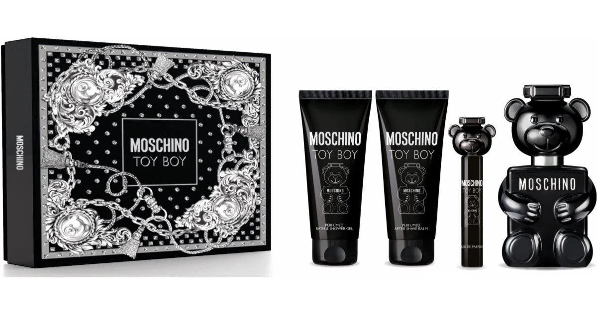Moschino Toy Boy Eau De Parfum Spray 100 ml, set da 4 pezzi