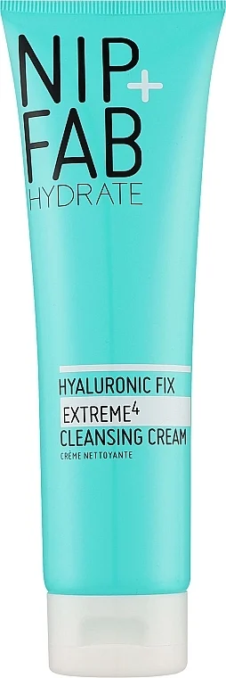 Crema detergente viso all'acido ialuronico