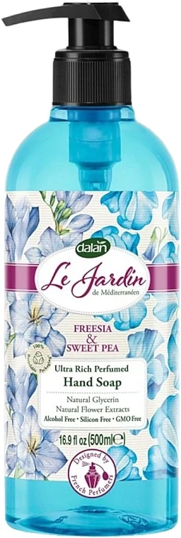 Sapone liquido mani "Fresia e noce dolce"