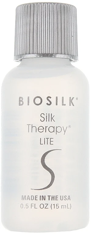 Seta liquida per capelli