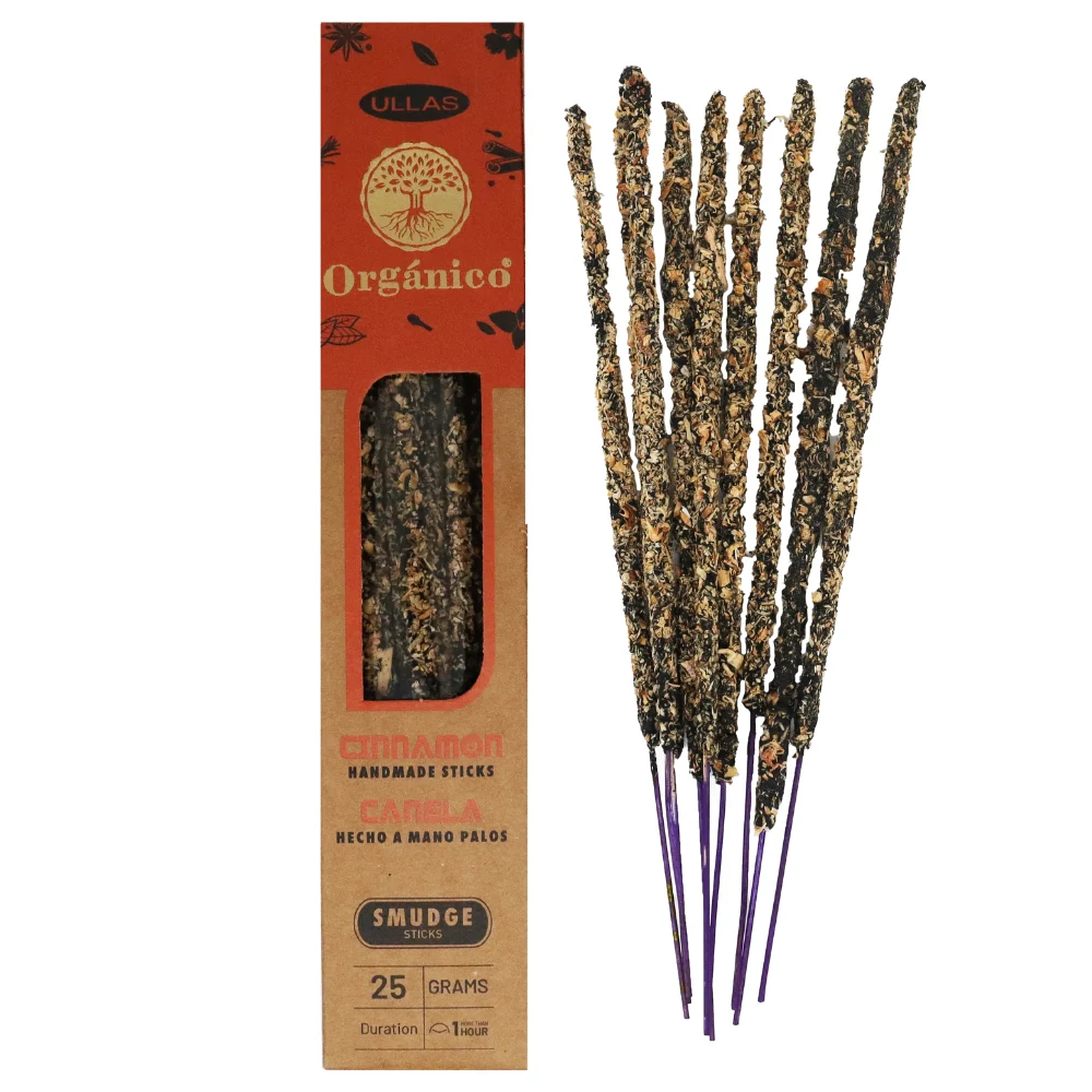 Cannella - Bastoncini di incenso organici Ullas - 20g