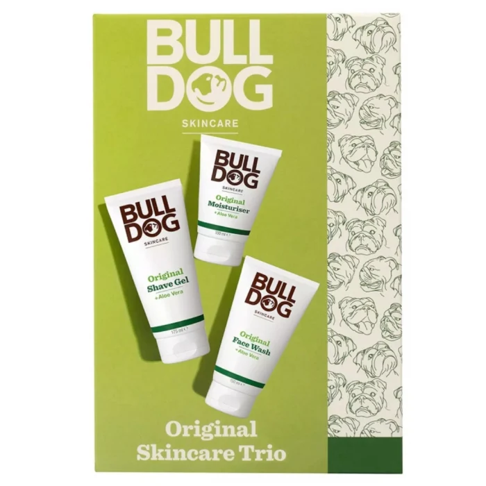 Bulldog Trio di prodotti per la cura della pelle originali - Set regalo