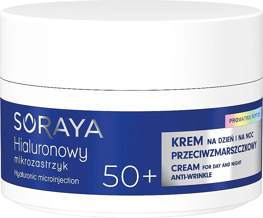 Crema viso antirughe 50+