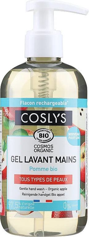 Crema-detergente mani con mela biologica francese