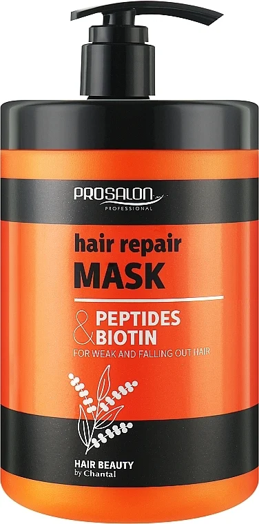 Maschera rivitalizzante con peptidi e biotina
