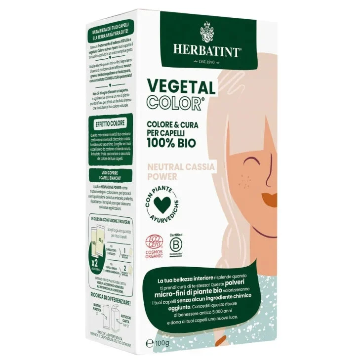 Vegetal Color Neutral Cassia Power Herbatint 100g
