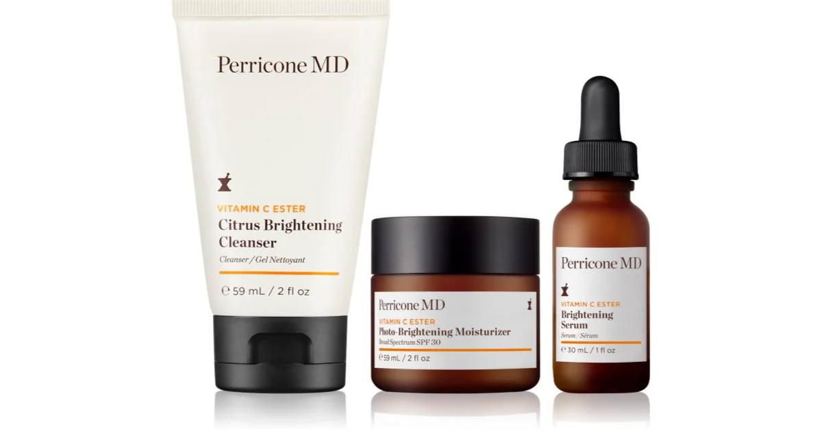 Perricone MD Ester Trio confezione regalo con vitamina C illuminante