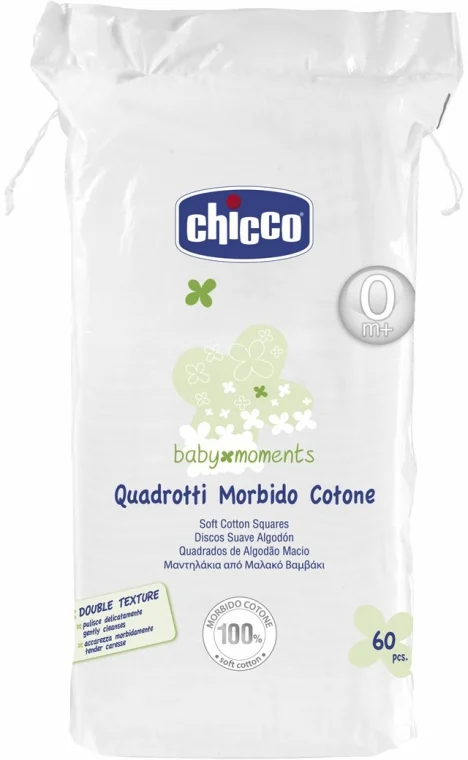 Quadrotti morbidi in cotone