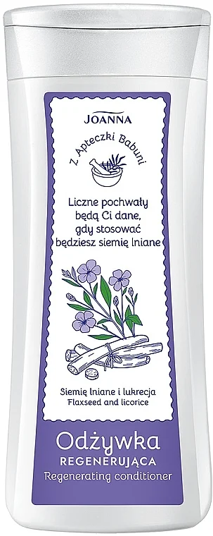 Balsamo rigenerante con semi di lino e liquirizia
