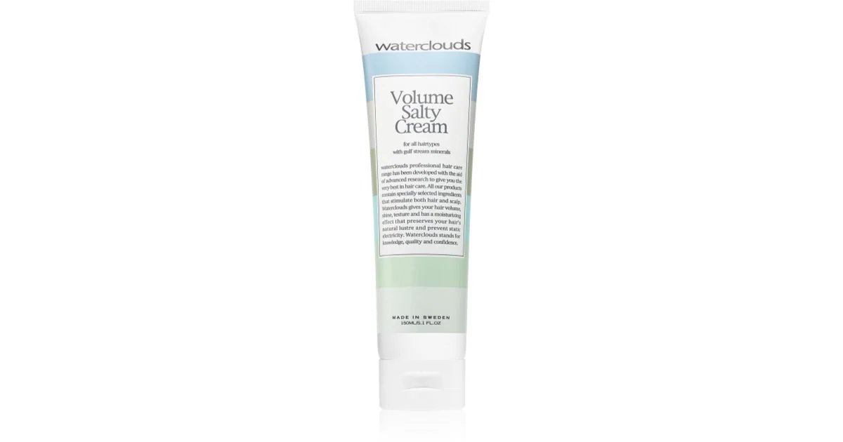 Waterclouds Volume Salty crema per capelli con sale marino 150 ml