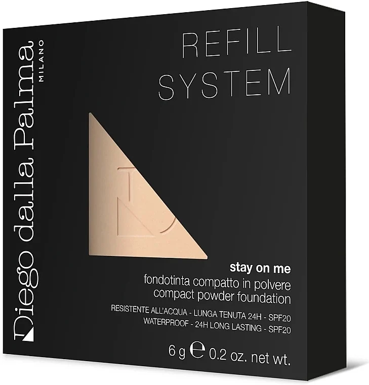 Diego Dalla Palma Stay On Me Compact Powder Foundation SPF20 24H Refill