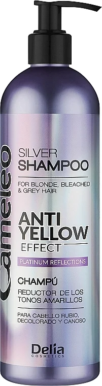 Shampoo per capelli grigi, biondi e decolorati