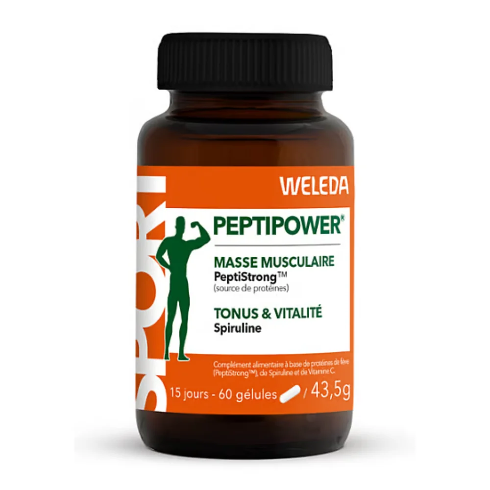 Weleda Sport - PeptiPower - Massa Muscolare, Tono & Vitalità 60 capsule